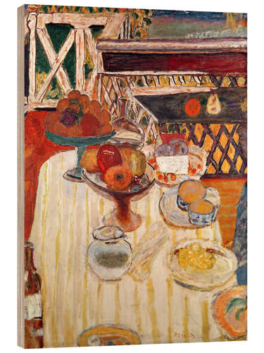 Trätavla The White Tablecloth, 1924