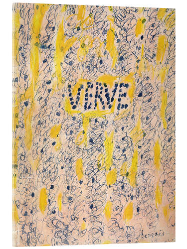 Stampa su vetro acrilico Verve, Couleur de Bonnard, 1947