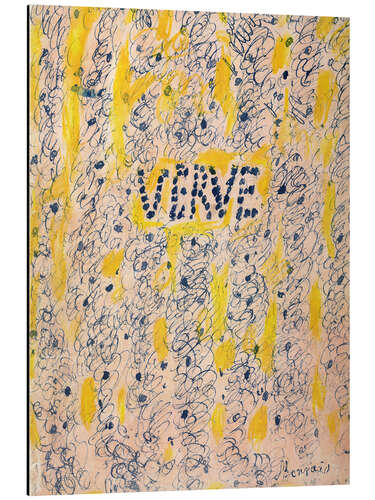 Aluminium print Verve, Couleur de Bonnard, 1947