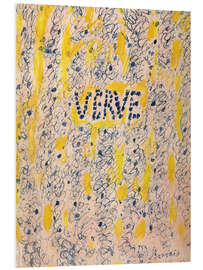 Hartschaumbild Verve, Couleur de Bonnard, 1947