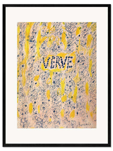Kehystetty taidepainatus Verve, Couleur de Bonnard, 1947