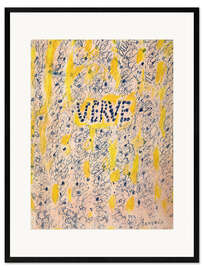 Framed art print Verve, Couleur de Bonnard, 1947