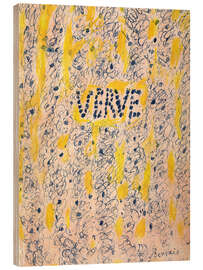 Wood print Verve, Couleur de Bonnard, 1947