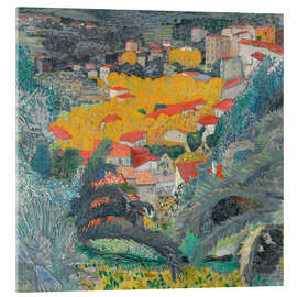Akrylbilde View of Le Cannet, 1927