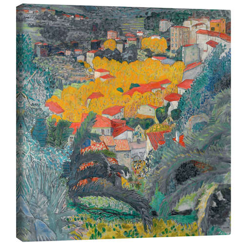 Canvas print View of Le Cannet, 1927
