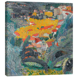 Lienzo View of Le Cannet, 1927