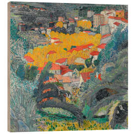 Trätavla View of Le Cannet, 1927