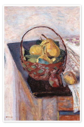 Plakat Fruit Basket, 1922