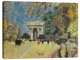 Lerretsbilde L'Arc de Triomphe, 1899 - Pierre Bonnard