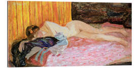 Quadro em plexi-alumínio The pink sofa - Pierre Bonnard