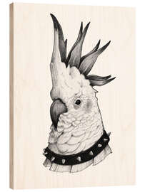 Holzbild Feather Rebel - Mike Koubou