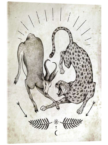 Akrylbilde Hunting Season