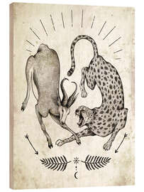 Holzbild Jagdsaison - Mike Koubou