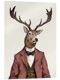 Acrylglasbild Mr. Buck - Mike Koubou