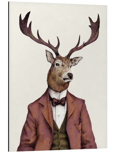 Aluminium print Mr. Buck