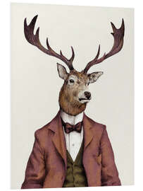 Hartschaumbild Mr. Buck - Mike Koubou