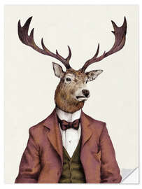 Wandsticker Mr. Buck - Mike Koubou