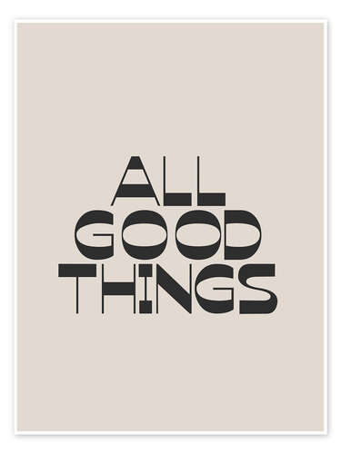 Plakat All Good Things