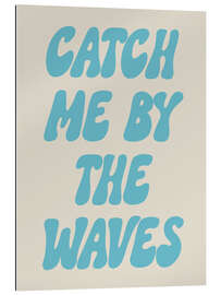 Gallery print Catch Me By The Waves - apricot and birch