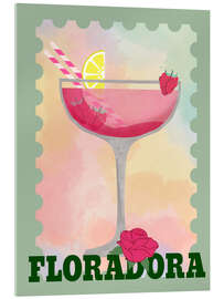 Acrylglasbild Floradora Cocktail