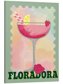 Aluminiumsbilde Floradora Cocktail