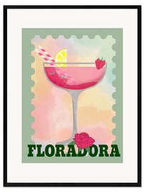 Framed art print Floradora Cocktail