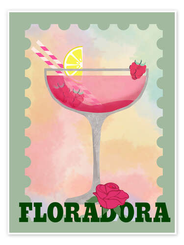 Poster Floradora Cocktail