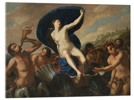 Acrylic print The Triumph of Galatea - Artemisia Gentileschi