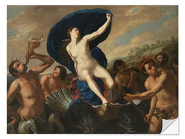 Wandsticker Der Triumph der Galatea