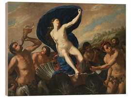 Wood print The Triumph of Galatea - Artemisia Gentileschi