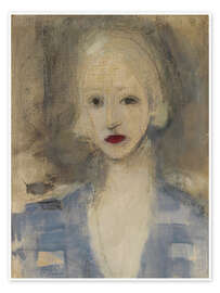 Reprodução Blond Woman - Helene Schjerfbeck