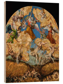 Quadro de madeira The Fall Of The Rebel Angels - Artemisia Gentileschi
