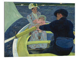 Stampa su plexi-alluminio The boat trip