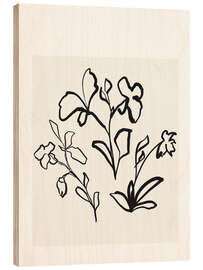 Cuadro de madera Vie Simple No 40
