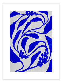 Tableau Blue Botanic No 2 - treechild