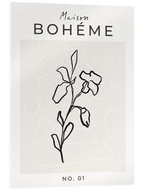 Acrylglasbild Maison Bohéme No. 01 - treechild