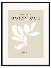 Gerahmter Kunstdruck Maison Botanique No. 01