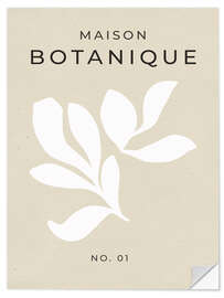 Wandsticker Maison Botanique No. 01