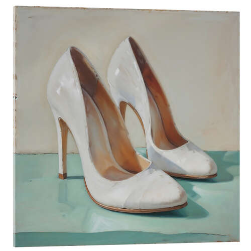 Cuadro de metacrilato High Heels in White