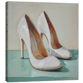 Obraz na płótnie High Heels in White - Walter Fröhlich