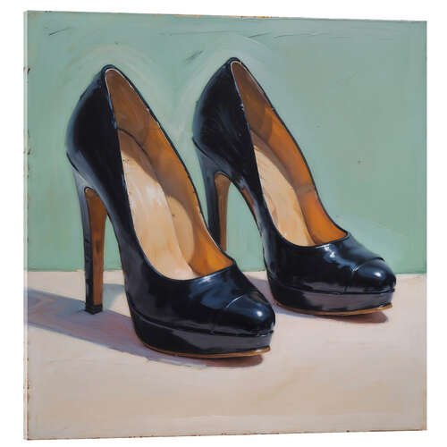 Cuadro de metacrilato High Heels in Black