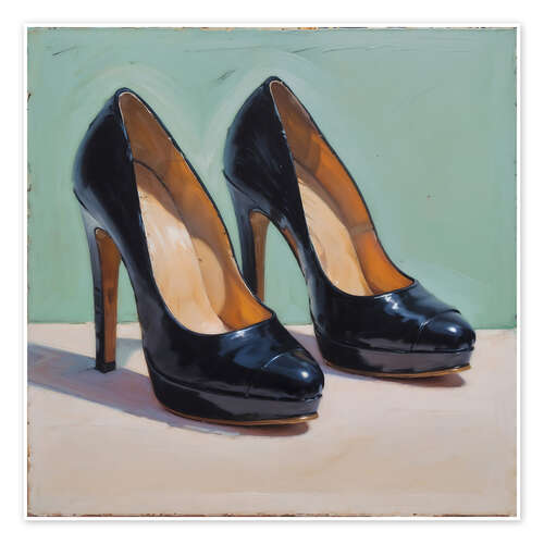 Póster High Heels in Black