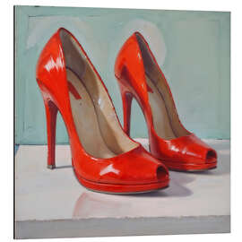 Alubild High Heels in Rot