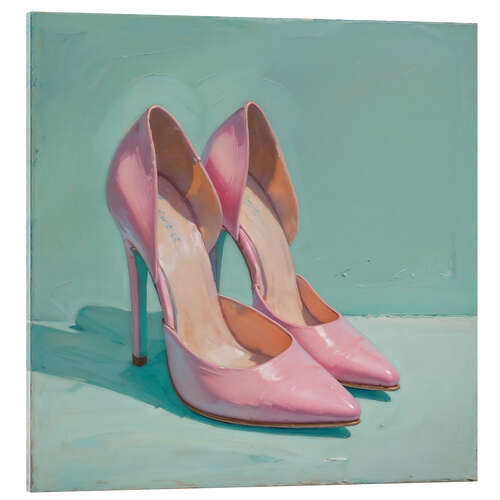 Cuadro de metacrilato High Heels in Pink I