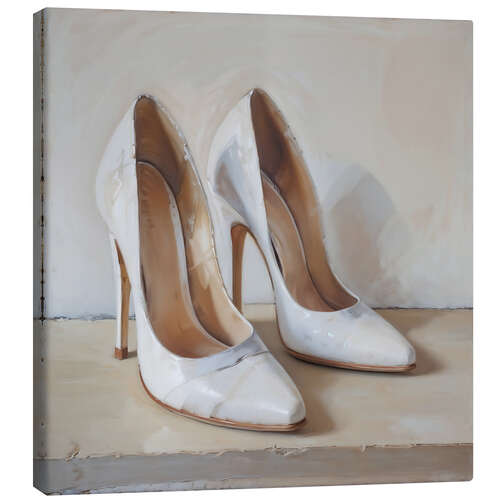 Obraz na płótnie High Heels in White I