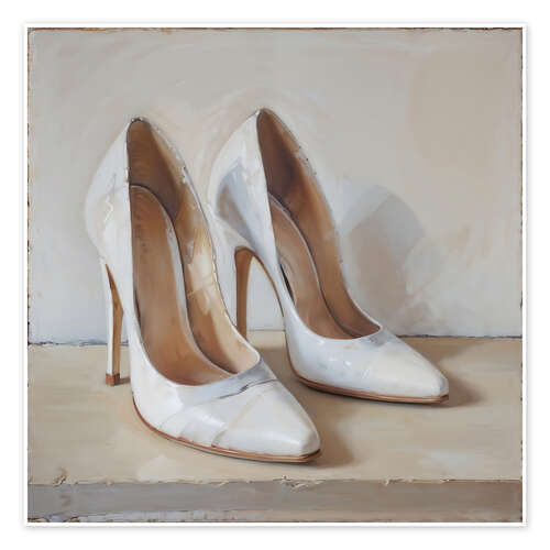 Póster High Heels in White I