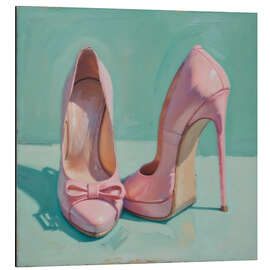 Alubild High Heels in Rosa II - Walter Fröhlich