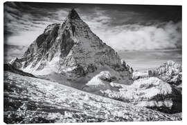 Lienzo Matterhorn east and south face - Jan Schuler