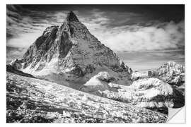 Wandsticker Matterhorn Ost- und Südwand