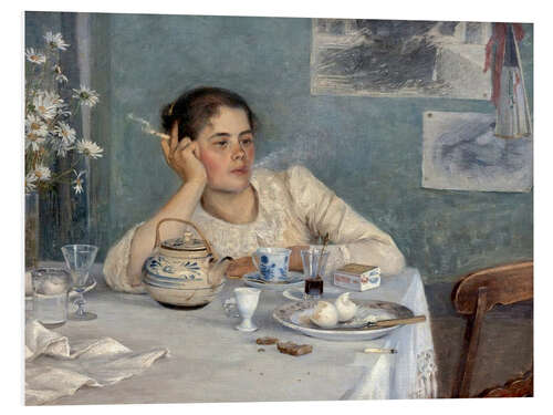 Cuadro de PVC Después del desayuno, 1890